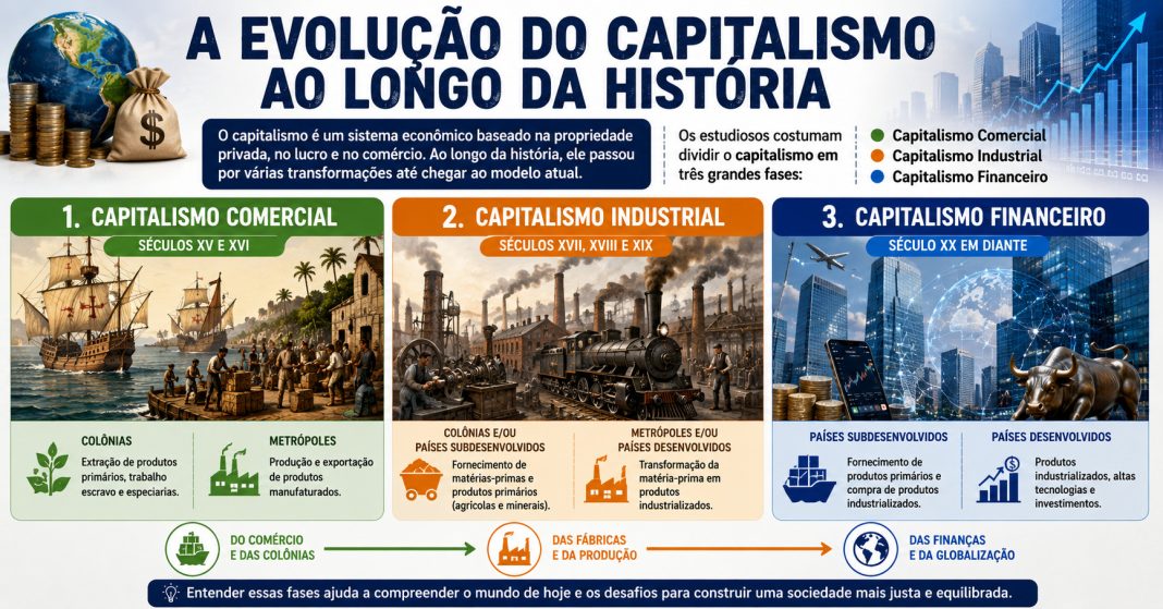 A Evolução do Capitalismo- Do Comércio às Tecnologias Modernas